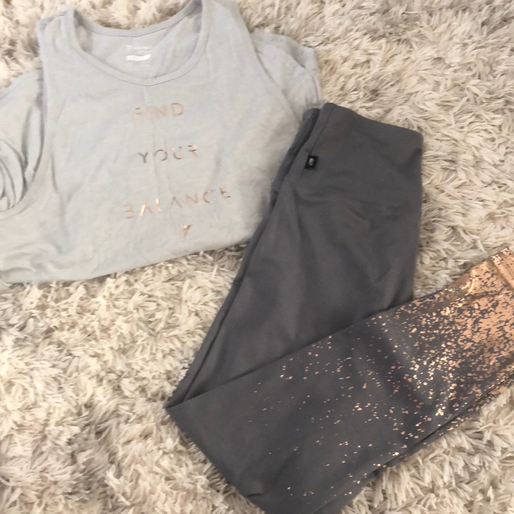 Matching Leggings and Tank Set